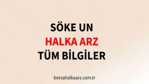 söke un halka arz